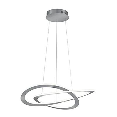 Trio Design hanglampOakland Ø 71cm nikkel - 321710107
