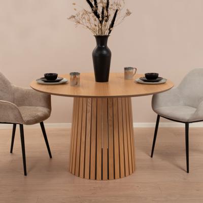 Sohome Ronde Eettafel 'Olivier' Eiken, 120cm, kleur Naturel