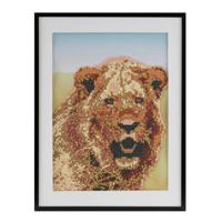 Bongers Speelgoed Diamond painting lion 30x40 cm - thumbnail