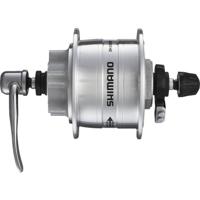 Shimano dynamonaaf 36 gaats hd-3d32 3 watt voor 6 bouts remschijf snelspanner zilver - thumbnail