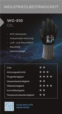 Werkhandschoenen Wonder Grip Zwart Maat 9 Werkhandschoenen Wonder Grip Zwart Maat 9