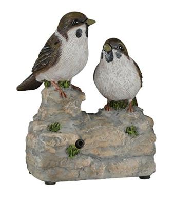 Decoratief tuinfiguur Progarden met geluid Vogel Decoratieve figuren Multicolour Polypropyleen