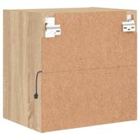 Nachtkastje met LED's wandgemonteerd sonoma eikenkleurig - thumbnail