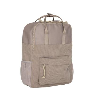 New Rebels Springfield Ribbi Rugzak 13L - Stevig Rib Polyester - Lichtgewicht Schooltas & Werktas - Taupe New Rebels Springfield Ribbi Rugzak 13L - Stevig Rib Polyester - Lichtgewicht Schooltas & Werktas - Taupe