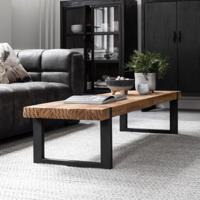 DTP Home Salontafel 'Beam' Teakhout, 150 x 50cm, kleur Naturel - thumbnail