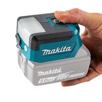 Makita DML817 Accu Zaklamp blok met USB 14,4 - 18V - thumbnail