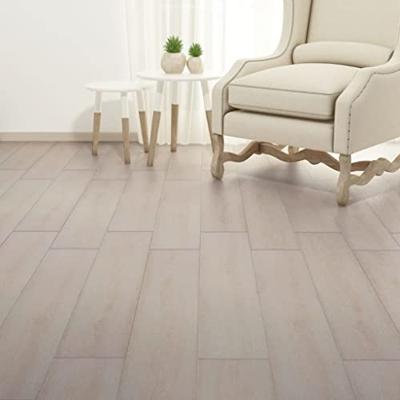 VidaXL Vloerplanken niet-zelfklevend 5,26 m² 2 mm pvc wit eikenkleurig - thumbnail