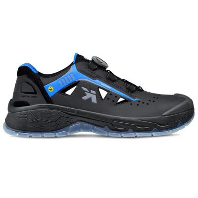 HKS Werkschoen RS 286 BOA S1P | Zwart/Blauw | Maat 44 - 4040005192443