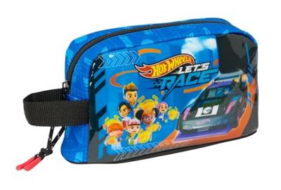 Thermische Snacktas Hot Wheels Let's race Blauw Zwart 21,5 x 12 x 6,5 cm