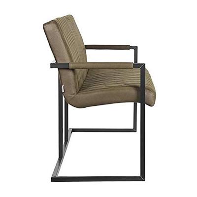 LABEL51 Eetkamerbank Denmark - Army green - Microfiber - 155 cm LABEL51 Eetkamerbank Denmark - Army green - Microfiber - 155 cm