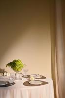 LIND DNA - Dinner Mat Curve - Placemat 37x44 cm Nupo Flint Grey - thumbnail