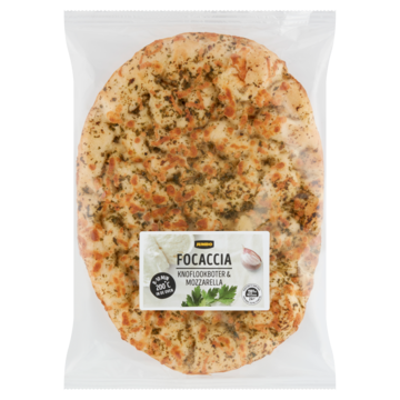Jumbo Focaccia Knoflookboter & Mozzarella 300g