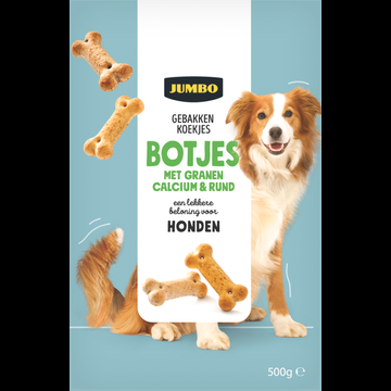 Jumbo Hondenkoekjes Botjes 500g