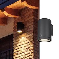 SLV ENOLA ROUND L 1003440 LED-buitenlamp (wand) LED vast ingebouwd 35 W Antraciet - thumbnail