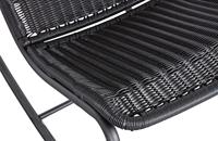 WOOOD Schommelstoel 'Tom' kleur Zwart - thumbnail