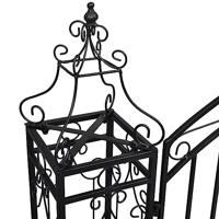 Poort decoratief 112x20,5x134 cm smeedijzer - thumbnail