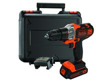 BLACK + DECKER - Accu MultiEvo Boorschroefmachine 18V 1,5Ah + Oplader - MT218K-QW - Gereedschap met verwisselbare kop - thumbnail