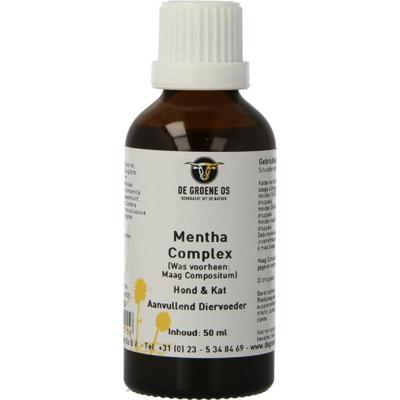 De groene os mentha complex hond / kat (50 ML)