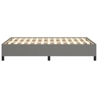 Bedframe stof donkergrijs 120x190 cm - thumbnail