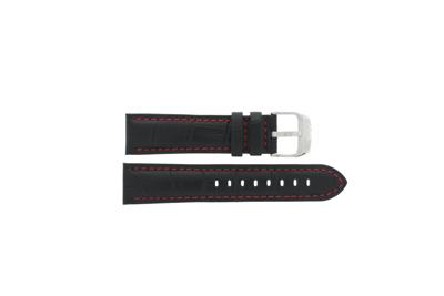 Horlogeband Candino C4429-2 Leder Zwart 22mm Horlogeband Candino C4429-2 Leder Zwart 22mm