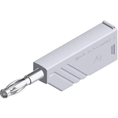 SKS Hirschmann LAS N WS weiß Lamellenstekker Stekker, recht Stift-Ø: 4 mm Wit 1 stuk(s) SKS Hirschmann LAS N WS weiß Lamellenstekker Stekker, recht Stift-Ø: 4 mm Wit 1 stuk(s)