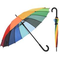 Paraplu regenboog 98cm - thumbnail