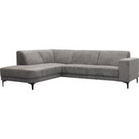 Bank Edward hoekziteiland links + 2,5-zits Mito antraciet - thumbnail