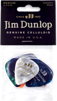 Dunlop PVP106 Celluloid Medium Variety Plectrum 12-Pack - thumbnail