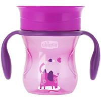 Chicco drinkbeker Perfect meisjes 200 ml siliconen roze - thumbnail