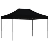 VidaXL Partytent inklapbaar pop-up 410x279x315 cm zwart - thumbnail