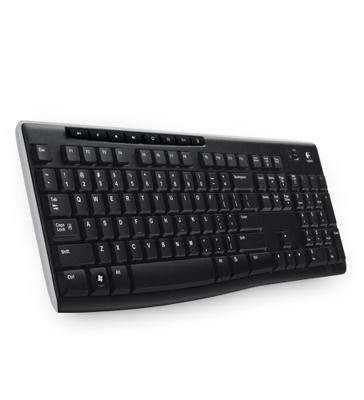 LOGITECH K270 draadloos toetsenbord - Azerty - PC / Mac - Zwart