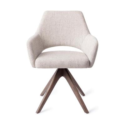 Jesper Home Yanai eetkamerstoel Pigeon revolve oak walnut