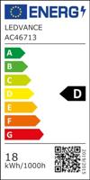 LEDVANCE LED-buis-Buis Energielabel: C (A - G) G13 T8 17.7 W = 58 W Koudwit 1 stuk(s) (Ø x h) 26.7 mm x 26.7 mm - thumbnail