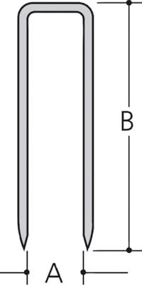 Makita F-32689 Nieten voor tacker 5040 stuk(s) Afm. (l x b) 22 mm x 10 mm
