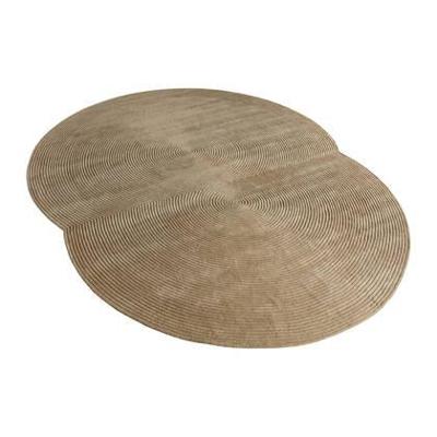 Bolia Zen Vloerkleed 300 x 377 cm - Rounded - Dark Beige