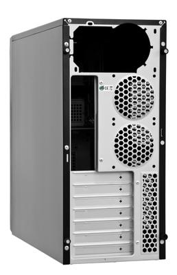 Chieftec CG-04B-OP Midi-tower PC-behuizing Zwart