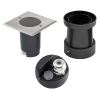 EVN EVN Lichttechnik 679435EV Vloerinbouwlamp GU10 Hoogvoltage halogeenlamp RVS - thumbnail