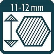 Pica Krijthouder | voor krijt rond/hoekig lengte 110 mm | voor krijt-d. 11-12 mm | 1 stuk - 588-10 - 588-10