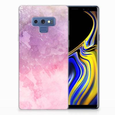Smartphone hoesje Samsung Galaxy Note 9 Pink Purple Paint