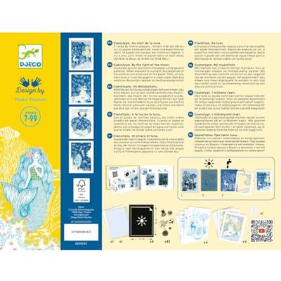 Cyanotype in het maanlicht - DJECO meerkleurig - thumbnail