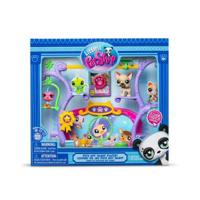 BANDAI - Littlest Pet Shop - Pets Got Talent Speelset - Speelset met 2 dieren, decor en accessoires - BF00558 - thumbnail