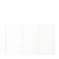 Wit Houten Tuinscherm Harmoni 180 x 107 CM - thumbnail