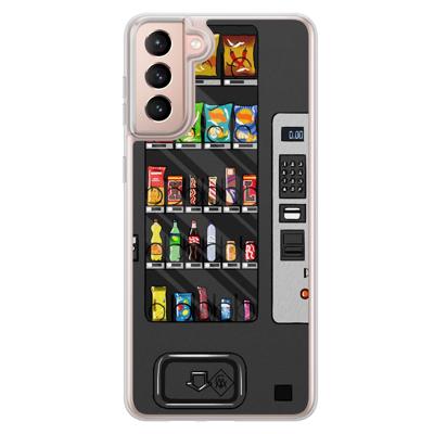 Samsung Galaxy S21 Plus hybride hoesje - Snoepautomaat Samsung Galaxy S21 Plus hybride hoesje - Snoepautomaat
