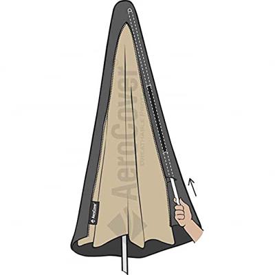 Platinum Aerocover Parasol cover H215cm