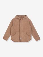 LUONTEVA finkid fleece jas voor kinderen, binnenjas met rits kameel - thumbnail