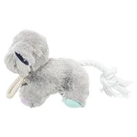 TRIXIE JUNIOR PLUCHE HOND MET TOUW 24 CM - thumbnail