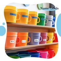 NIIMBOT A2A68601301 Etiketten (rol) 30 x 15 mm Wit 210 stuk(s) Universele etiketten - thumbnail