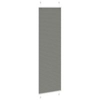 Pliss rolgordijn 60x200 cm stofbreedte 59,4 cm antraciet - thumbnail