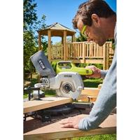Ryobi R18MS216-0 | ONE+ | 18V | Li-ion | accu afkortzaag | body | 216mm | Zonder accu&apos;s & Lader 5133003597 - thumbnail