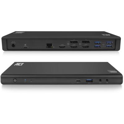 ACT AC7048 4K Triple HDMI docking